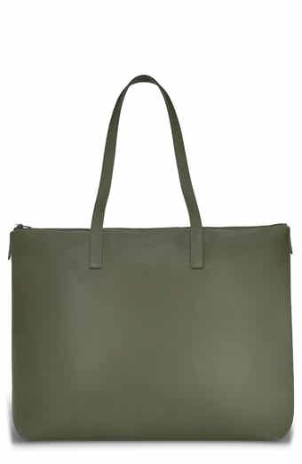 Onyx Leather Business Tote