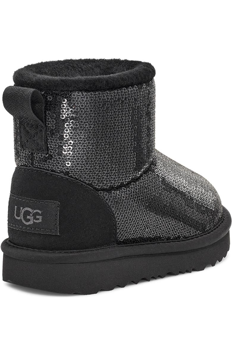 UGG<sup>®</sup> Kids' Classic Mini Sequin Boot, Alternate, color,