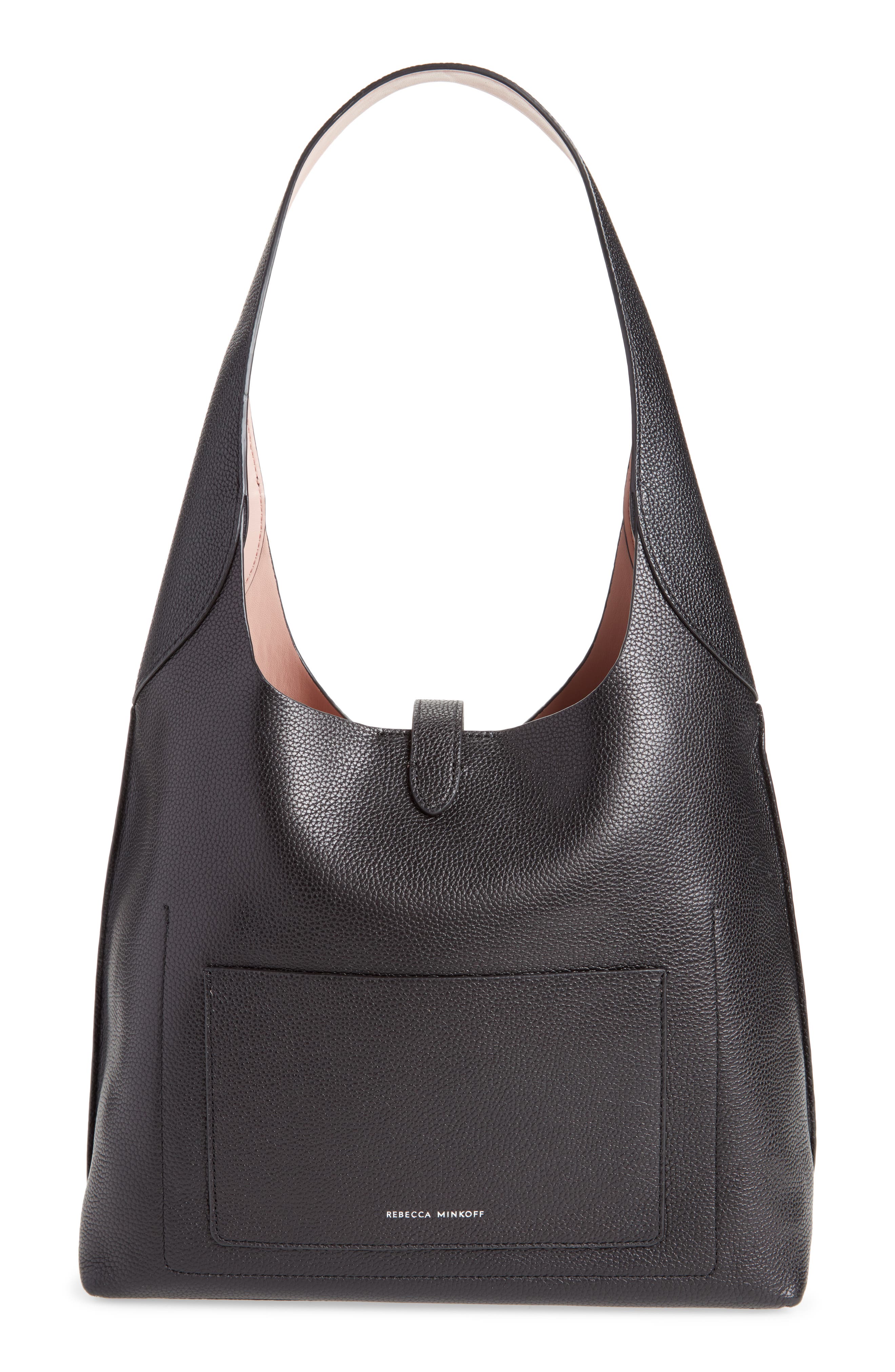 Rebecca Minkoff Megan Leather Hobo Bag, Alternate, color, 