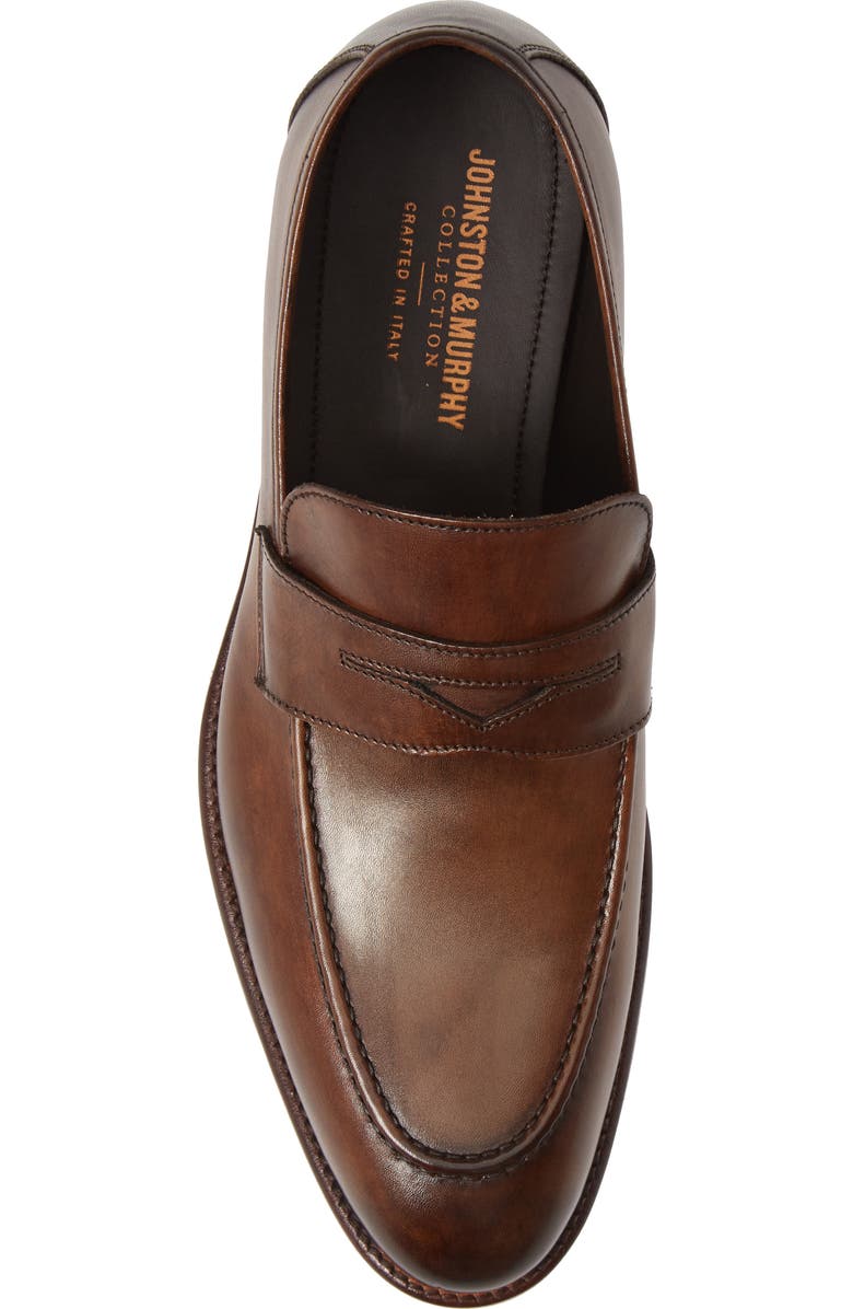 JOHNSTON & MURPHY COLLECTION Johnston & Murphy Ridgeland Penny Loafer, Alternate, color,
