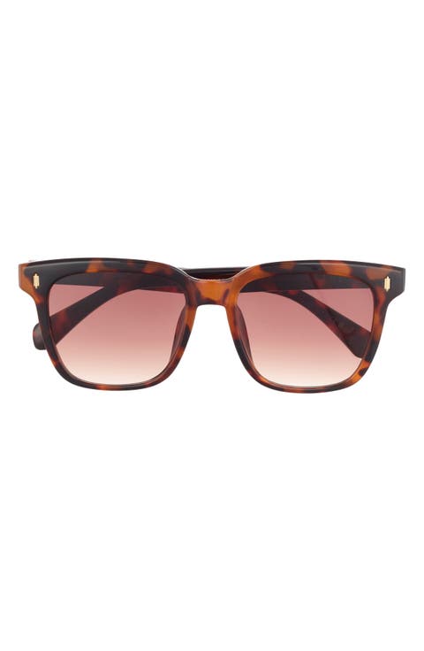 Luna 54mm Square Sunglasses