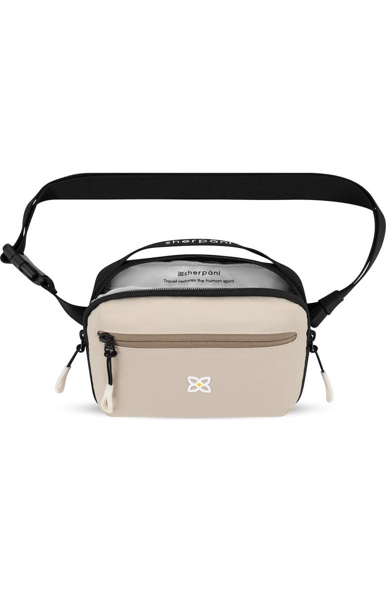 Sherpani Rogue Mini Crossbody Bag, Magnolia, Alternate, color, Raven