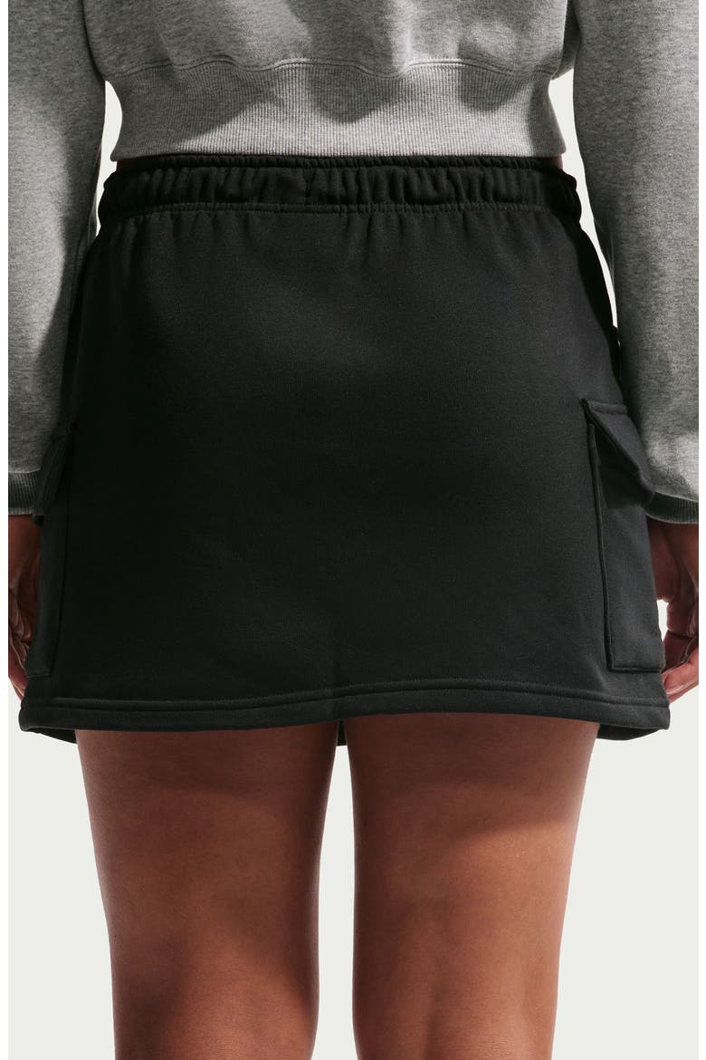 Phoenix French Terry Cargo Miniskirt, Alternate, color, BLACK/ SAIL