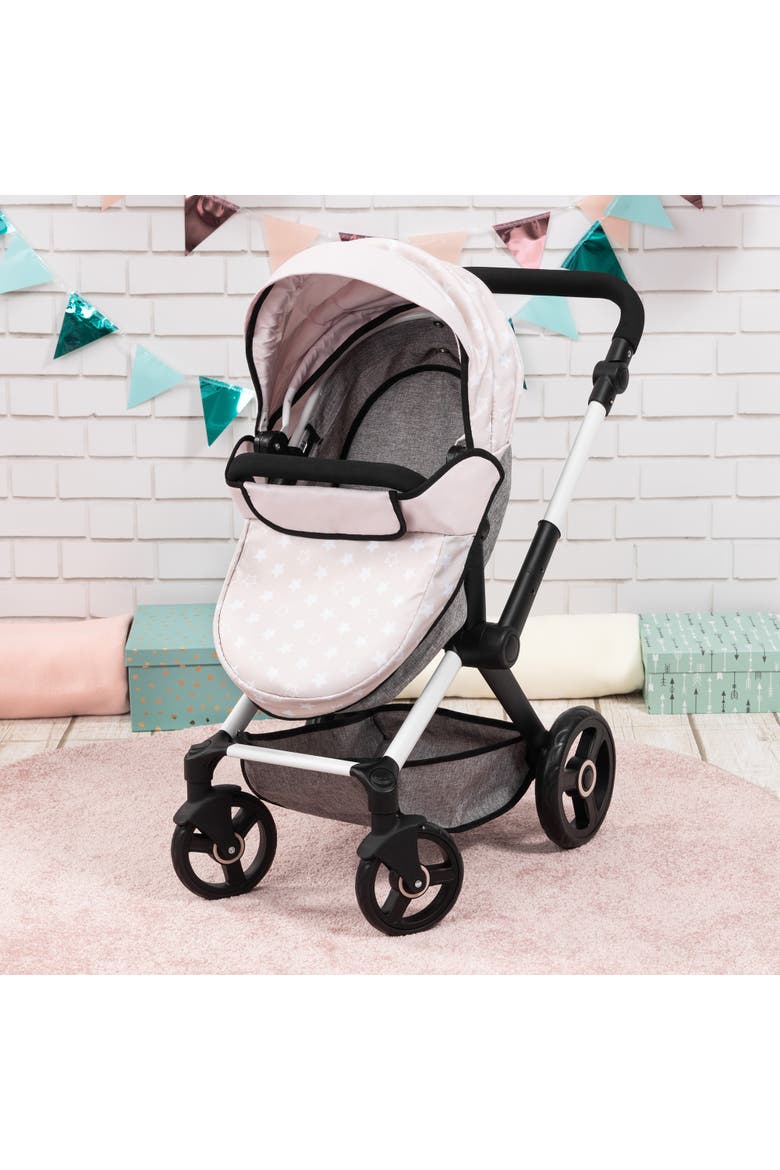 Pram Xeo, For Dolls Up to 18", Ages 3+, Alternate, color, Gray