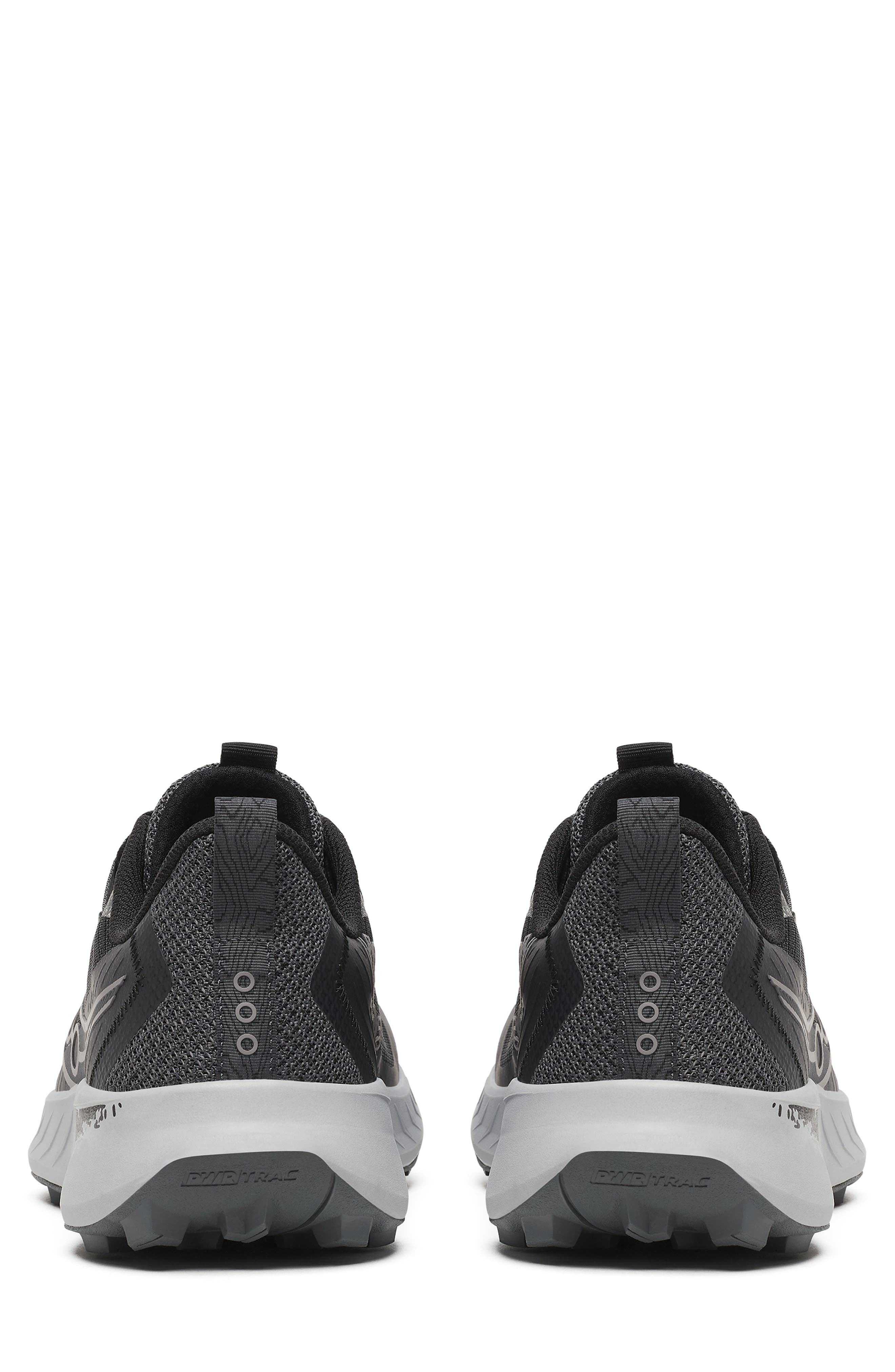 Saucony Peregrine 15 Trail Running Shoe, Alternate, color, Black/ Shadow