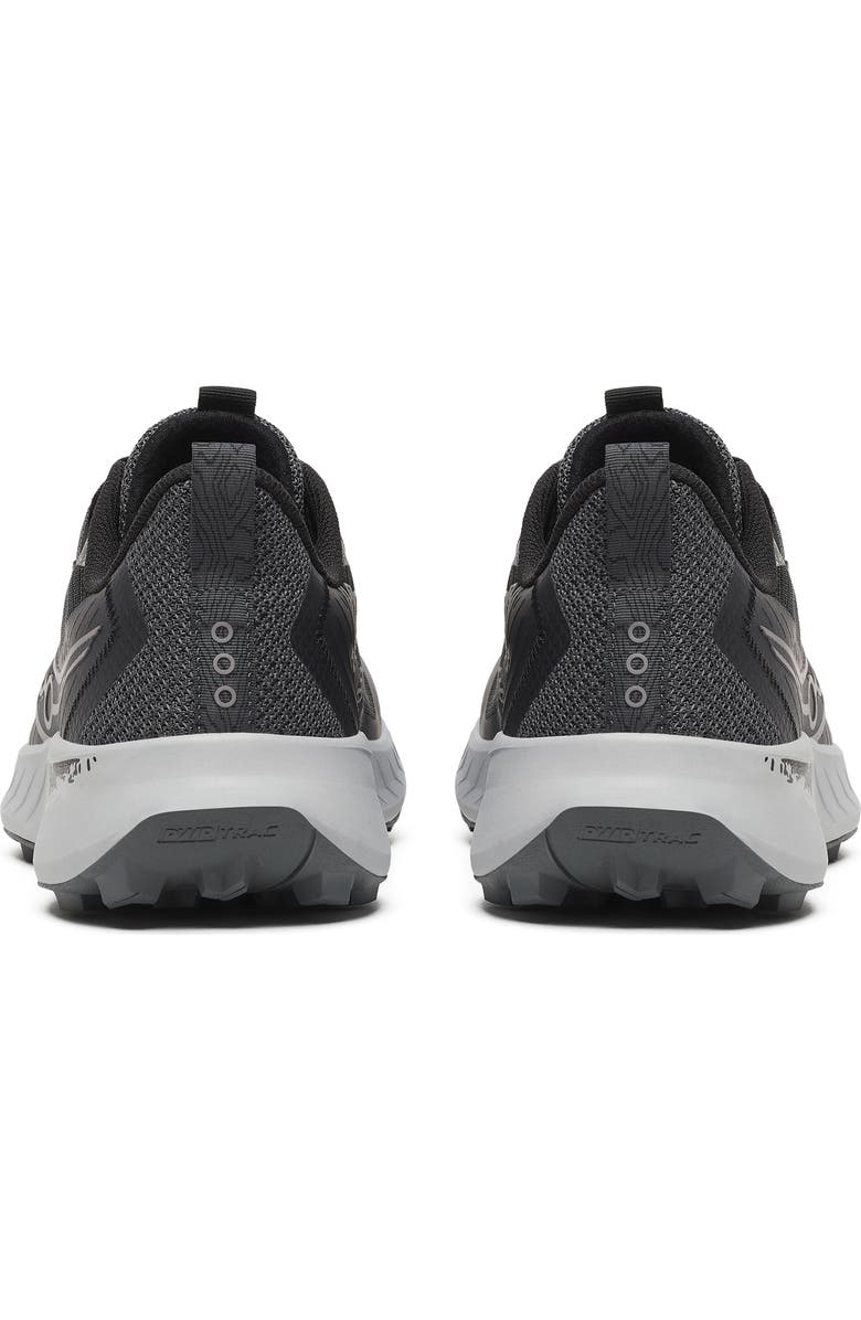 Saucony Peregrine 15 Trail Running Shoe, Alternate, color, Black/ Shadow