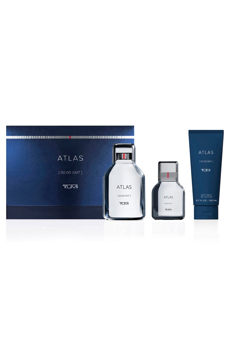 TUMI Atlas 00:00 GMT Eau de Parfum Set $230 Value, Main, color,