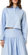 Solid & Striped The Cropped Avril Button-Up Shirt
