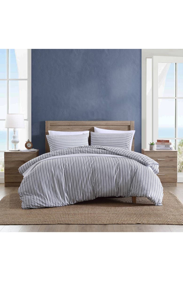 Nautica Coleridge Stripe Duvet Cover, Alternate, color,