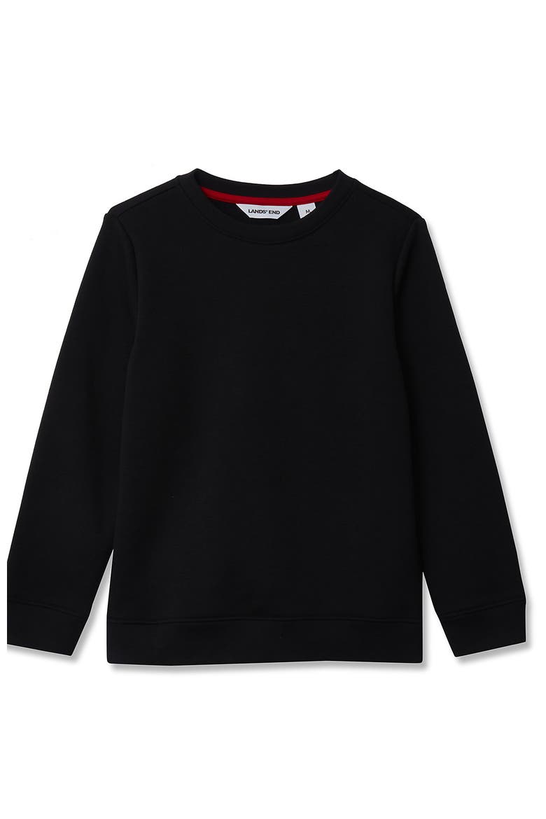 Kids Husky Fleece Crewneck Sweatshirt, Main, color, True Black