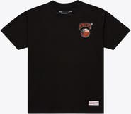 Mitchell & Ness Men's Mitchell & Ness Black New York Knicks Airbrush T-Shirt