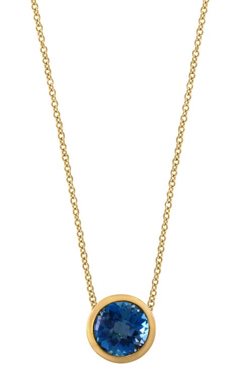 Stone Pendant Necklace