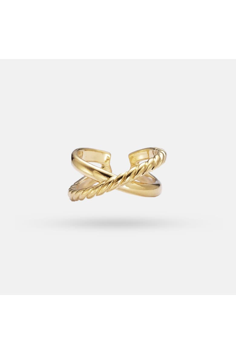 The Hawthorn Twistline Ring, Main, color, Gold