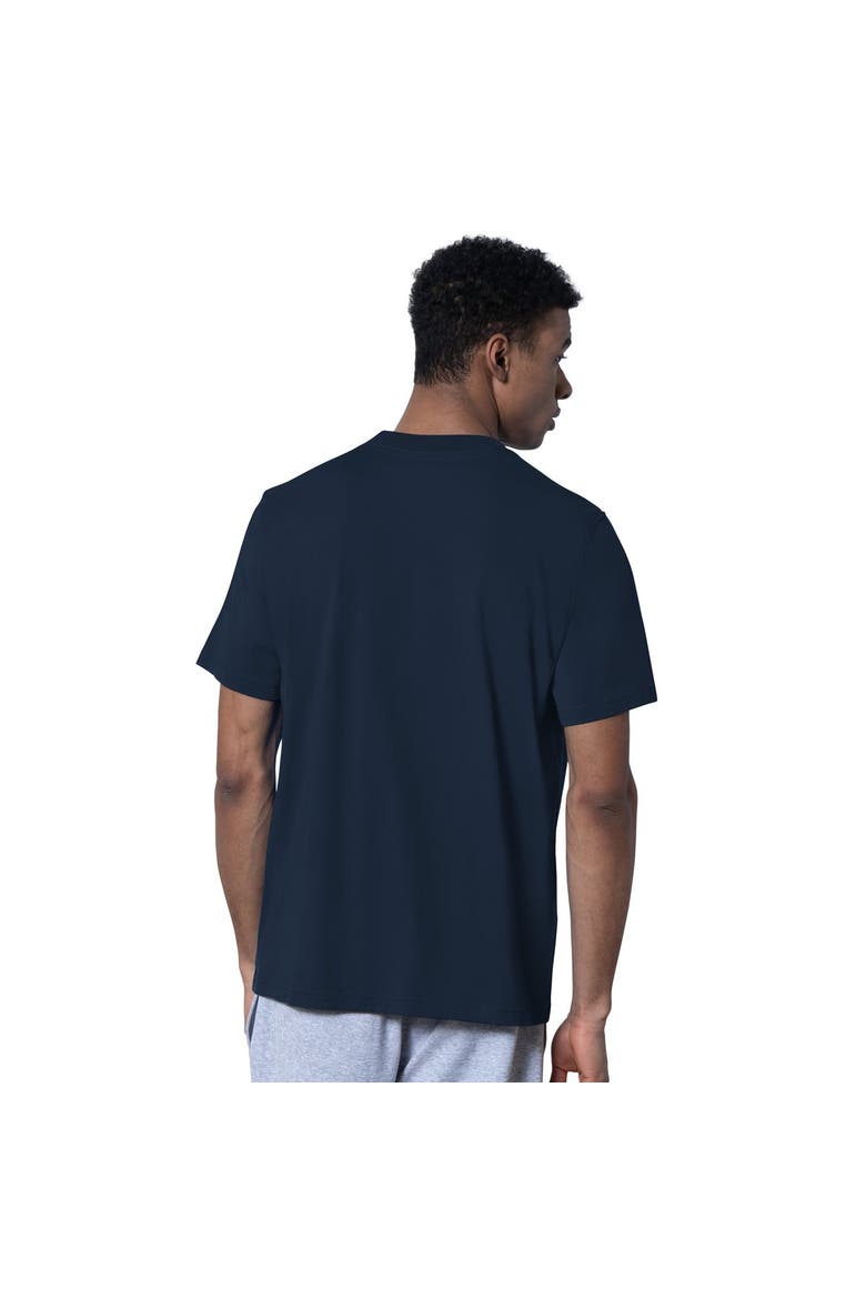 Men's Starter  Navy/Heather Gray New England Patriots Two-Pack Logo T-Shirt Set, Alternate, color, Navy