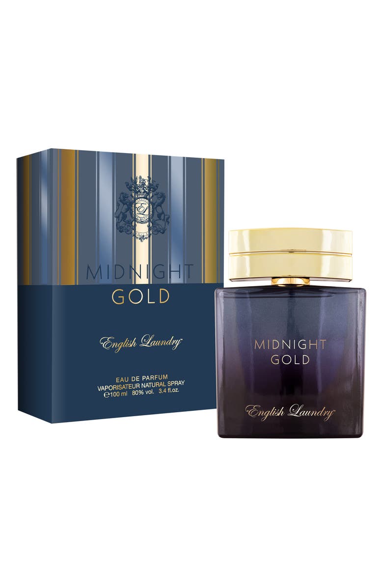 English Laundry Midnight Gold Fragrance, Main, color, Gold