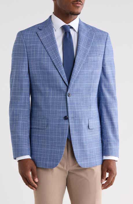 Two-Button Notch Lapel Sport Coat