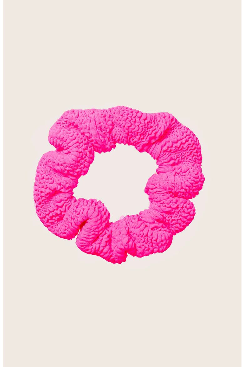 Crinkle Hair Scrunchie 3 Piece Set, Alternate, color, Pink Multi
