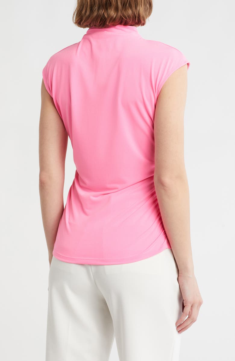 DKNY Funnel Neck Knit Top, Alternate, color, Highlightr