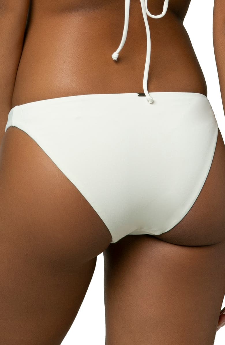 O'Neill Saltwater Solids Rockley Bikini Bottoms, Alternate, color, Vanilla