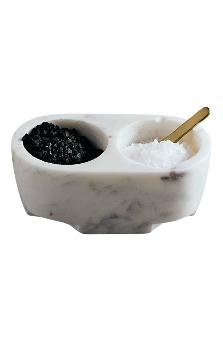 The Collective Home Cova Salt and Pepper Cellar Set, Main, color, Natural