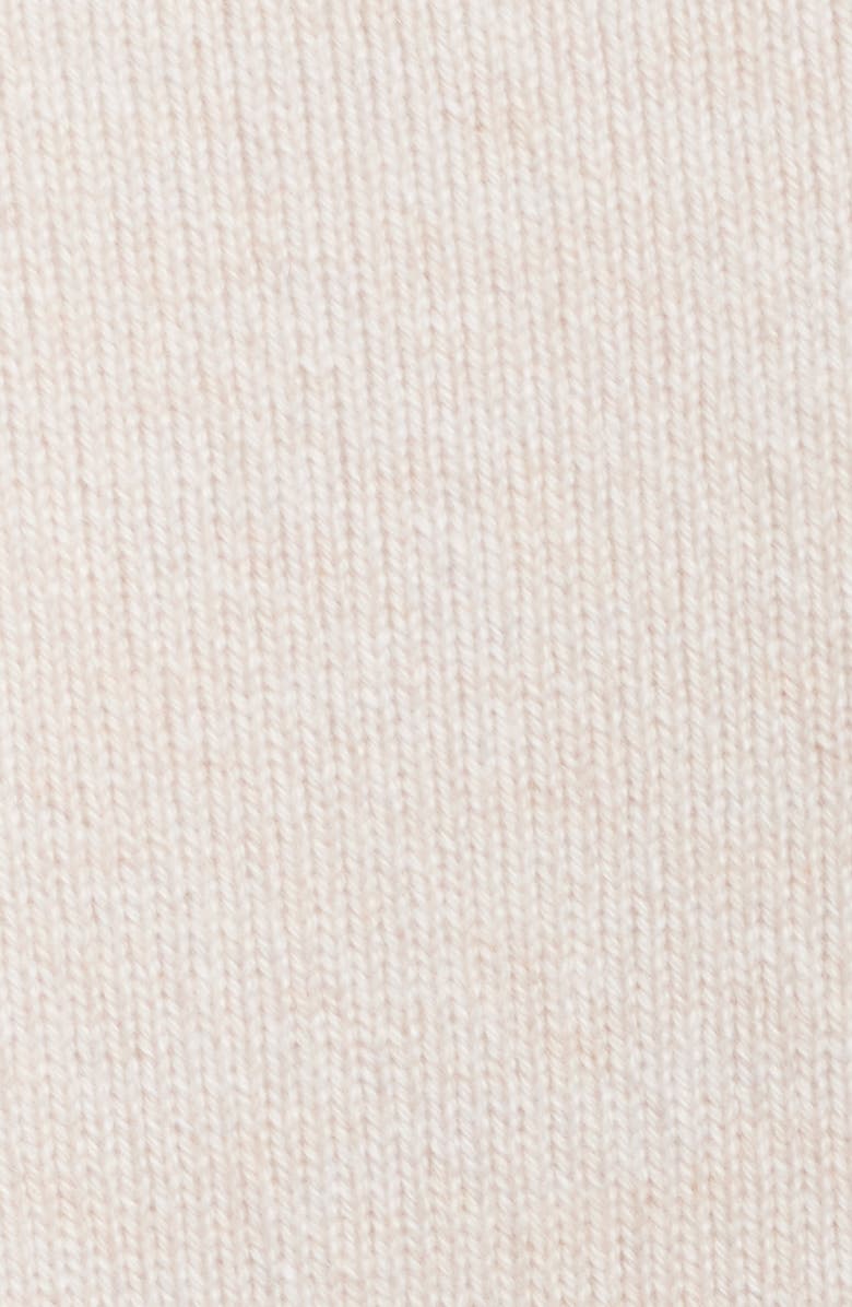 MARGARET O'LEARY St. Amelia Notched Collar Cashmere Cardigan, Alternate, color, Ecru