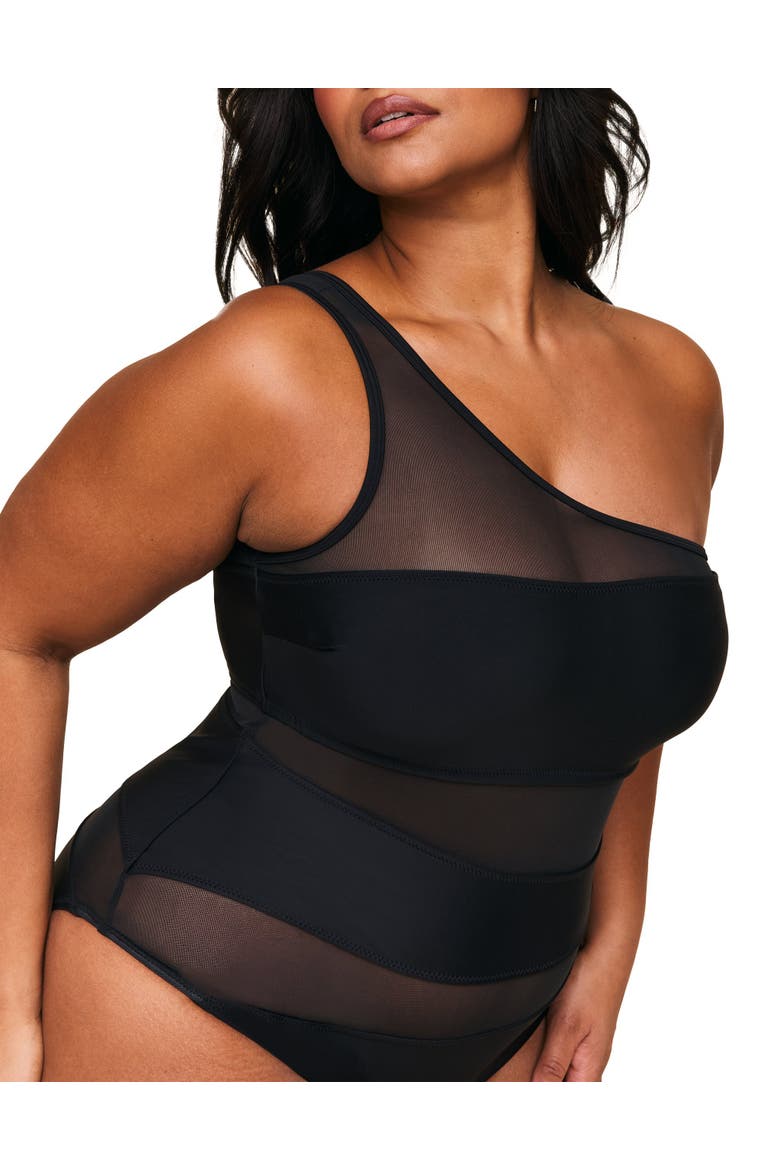 Kimora Swimwear One Piece, Alternate, color, Black
