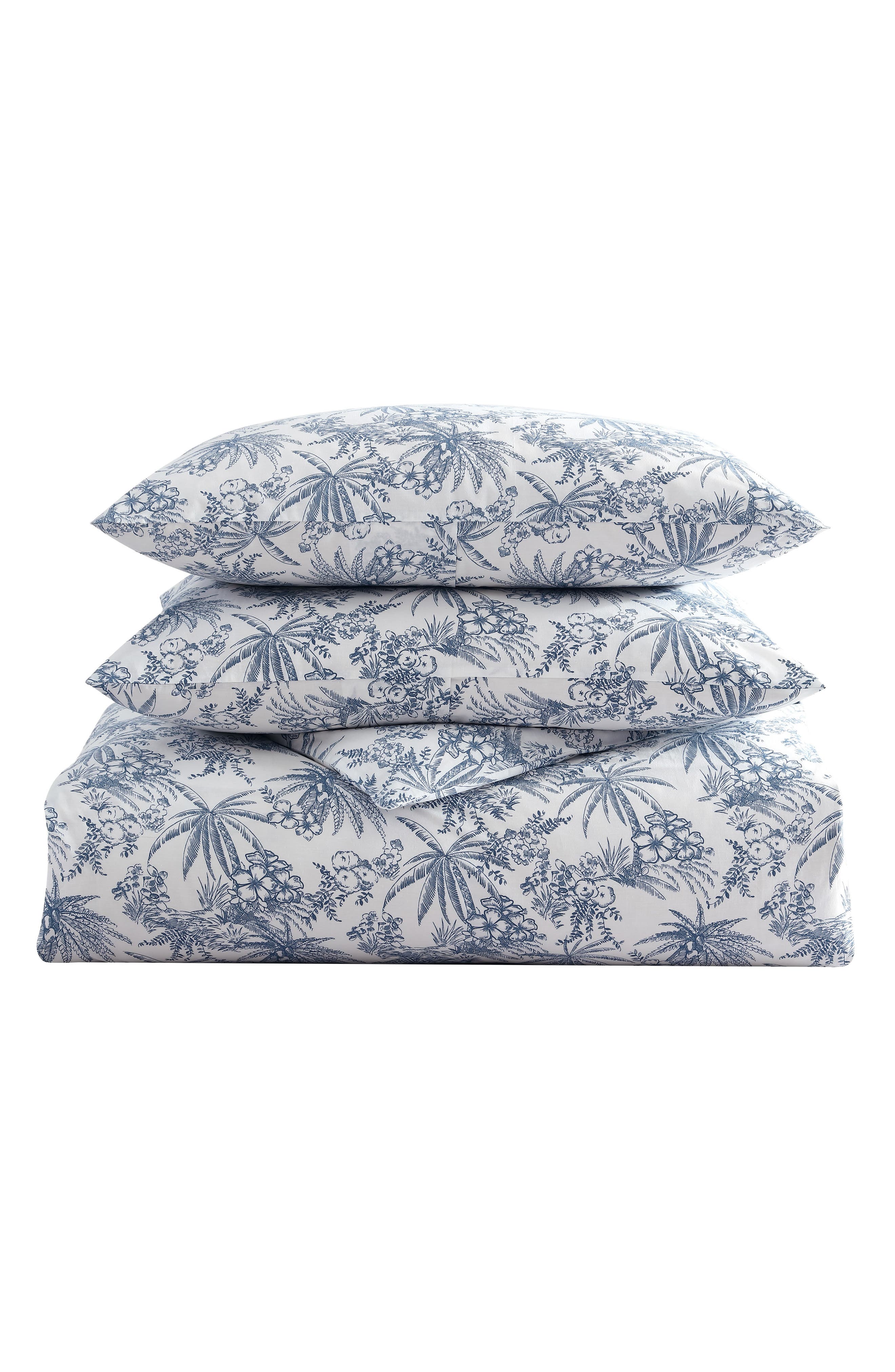 Tommy Bahama Pen & Ink Tropical Duvet Set