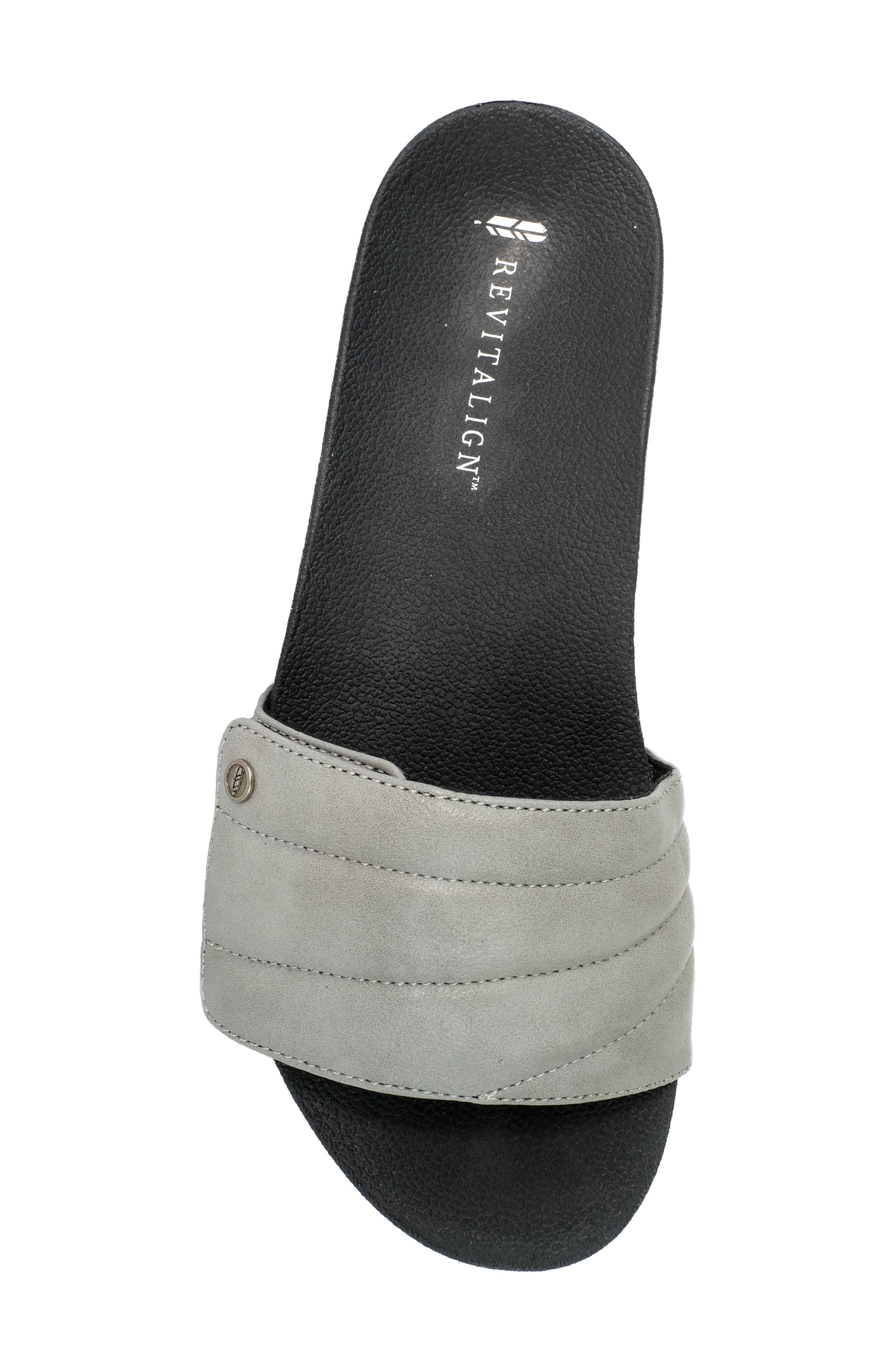 Breezy Slide Sandal, Alternate, color, GREY