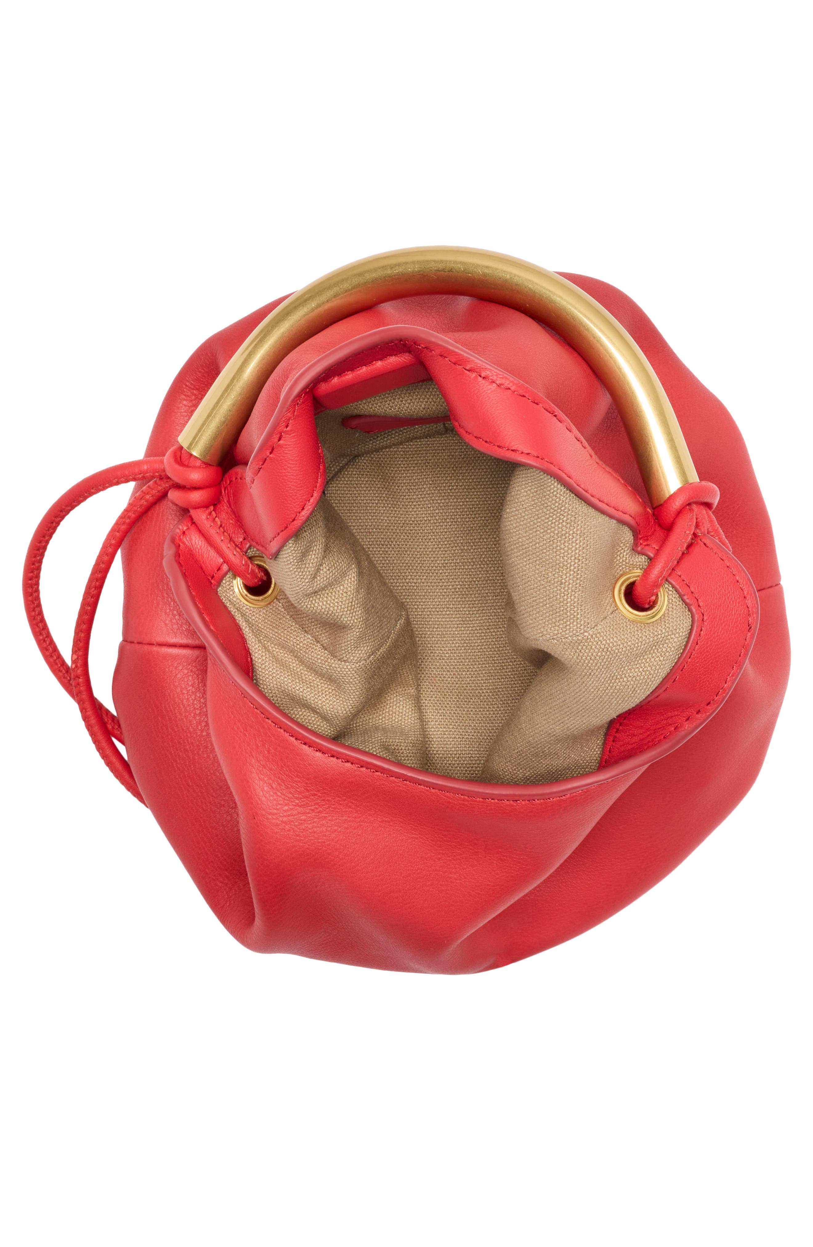 Madewell Camren Mini Bag, Alternate, color, Bandana Red