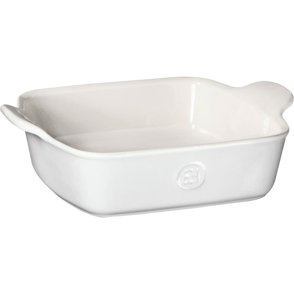 Emile Henry Ceramic Square Baking Dish In Sugar