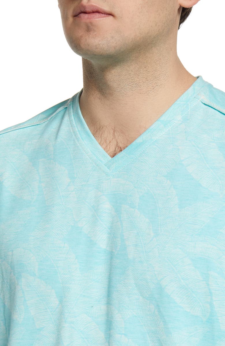 Tommy Bahama Grande Fronde V-Neck T-Shirt, Alternate, color, 