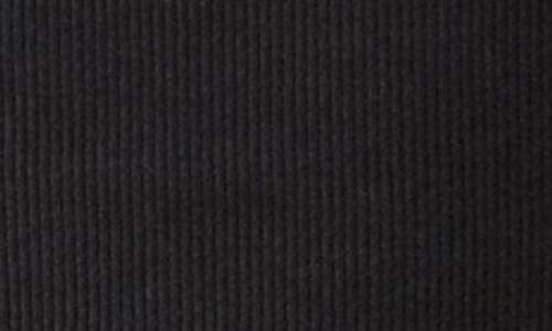 True Religion Rib Sequin Lettuce Edge T-shirt In Black