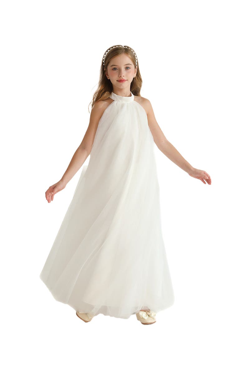 Tulleen Ocala Dress, Alternate, color, White