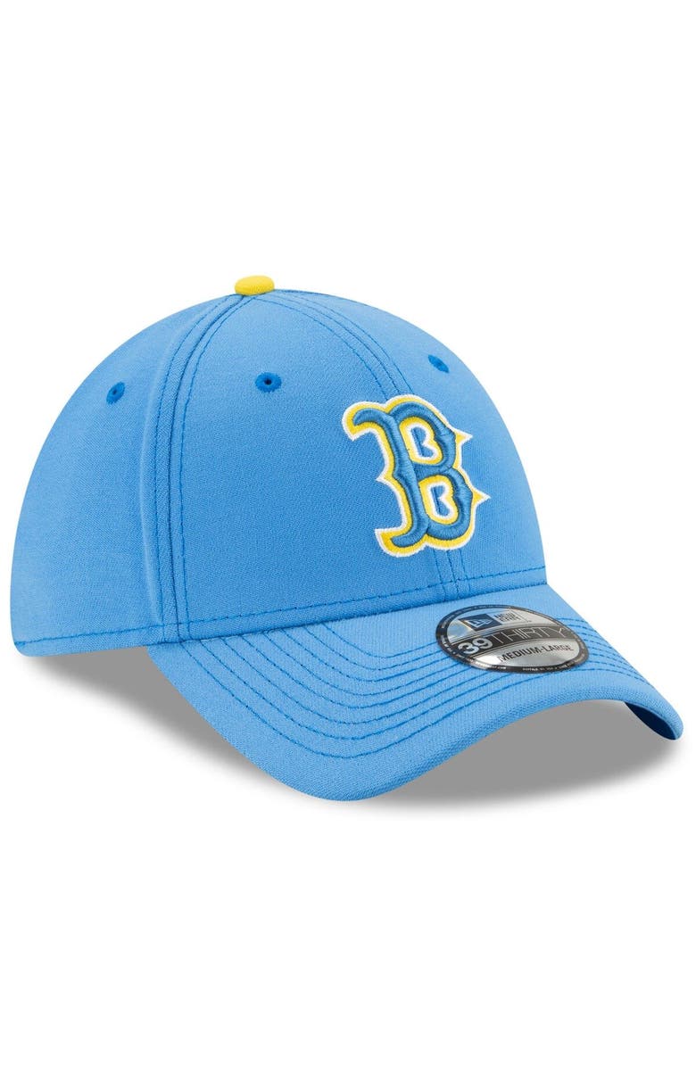 New Era Men's New Era Light Blue Boston Red Sox 2021 City Connect 39THIRTY Flex Hat, Alternate, color, 