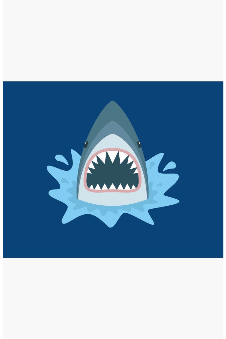 Shorty Shark Paint-by-Numbers Kit, Alternate, color, Blue / Light Blue