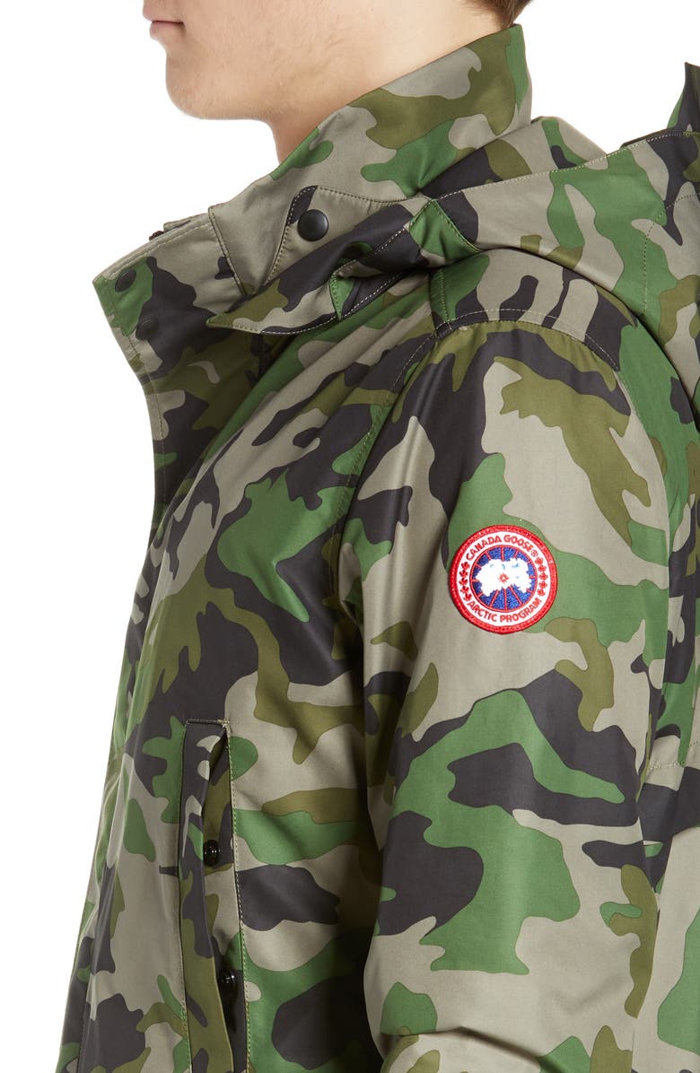 Canada Goose Crew Trench Jacket with Removable Hood, Alternate, color,