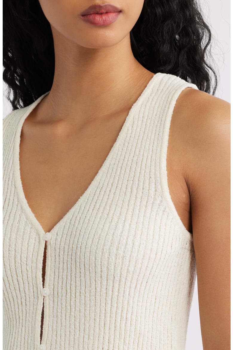 Catalina Island Knit Vest, Alternate, color, OFF WHITE