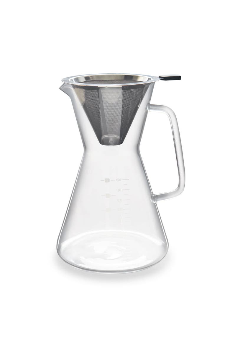 Pour Over Coffee Bundle, Alternate, color, Metallic Silver
