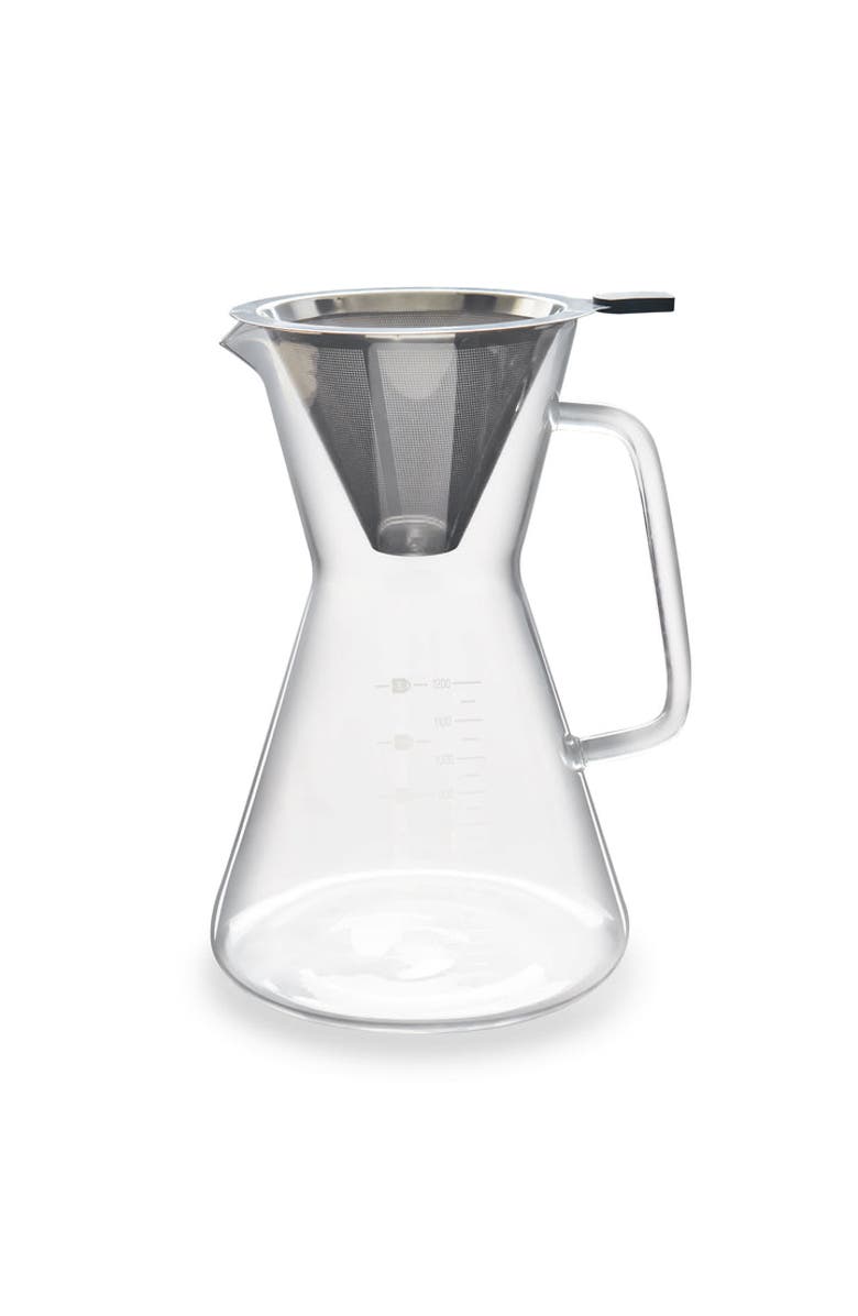 London Sip Pour Over Coffee Bundle, Alternate, color, Metallic Silver