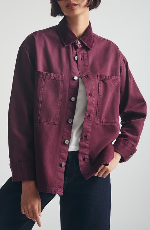 Corduroy Collar Overshirt