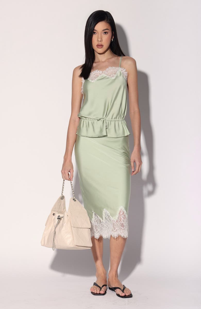 Walter Baker Carley Skirt, Alternate, color, Kiwi