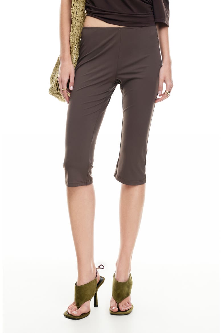 Ranger Low Rise Capri Pants, Main, color, CHOCOLATE
