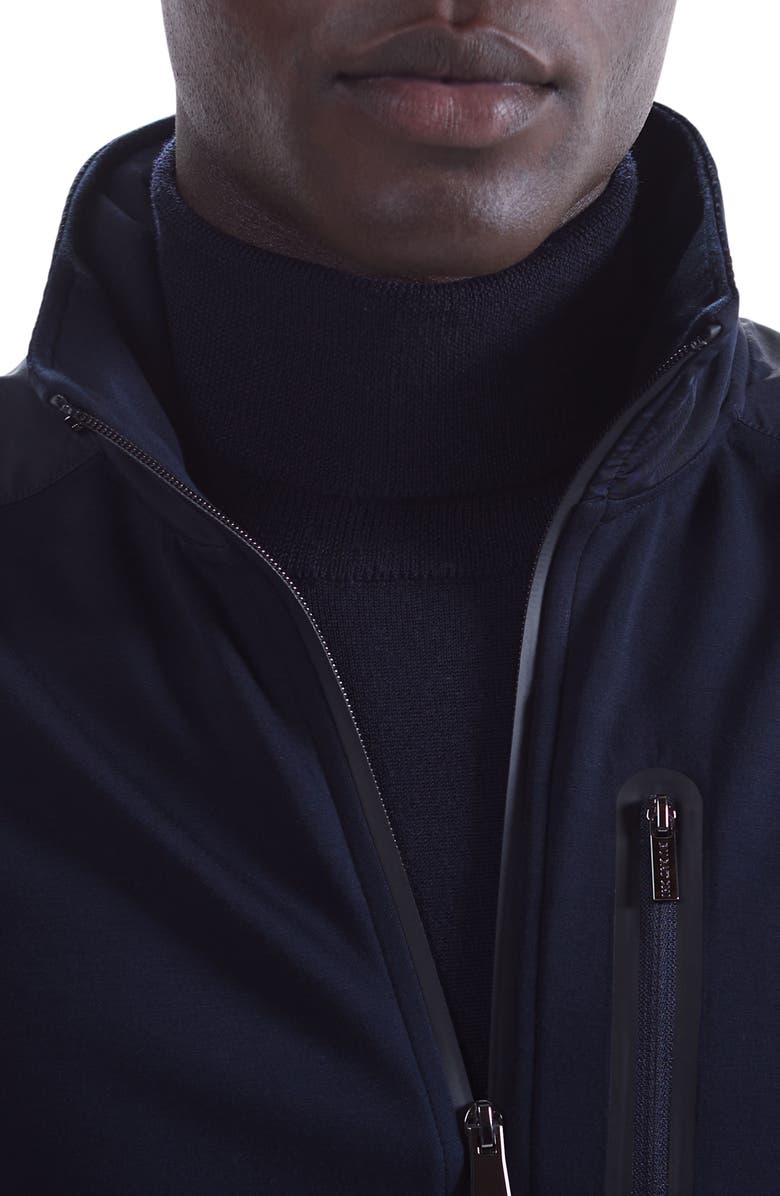 Bugatchi Soft Touch Performance Knit Vest, Alternate, color, Navy