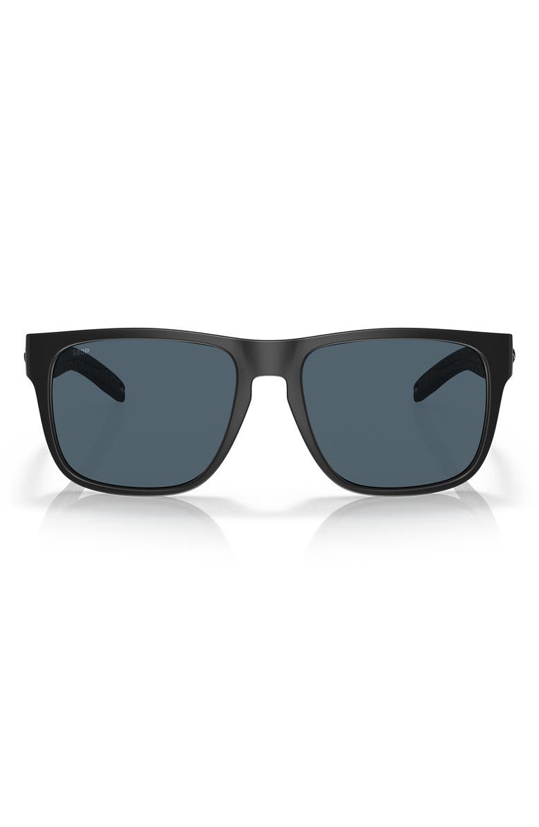 Costa Del Mar Spearo 56mm Polarized Square Sunglasses, Main, color,