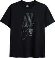 Nike Oversize Short Sleeve Cotton Graphic T-Shirt