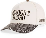 MIDNIGHT RODEO x La Porte Paisley Cotton Twill Baseball Cap