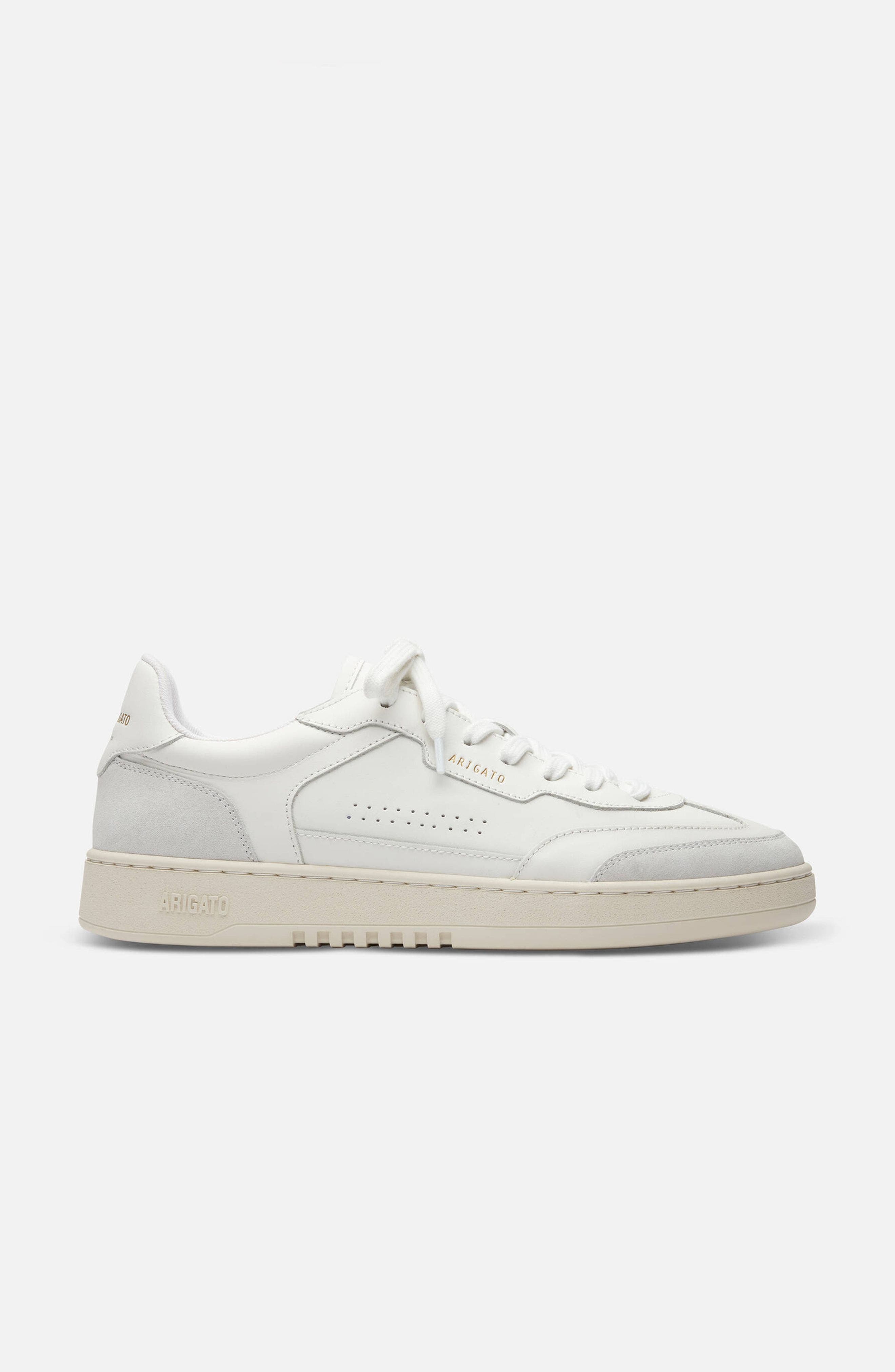 Dice T-Toe Full Leather Sneaker - Men's, Main, color, White/Off White