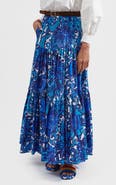 La DoubleJ Big Skirt Anemone Blue