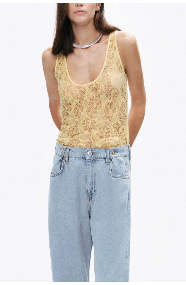 Nocturne Halter Neck Lace Blouse, Main, color, 