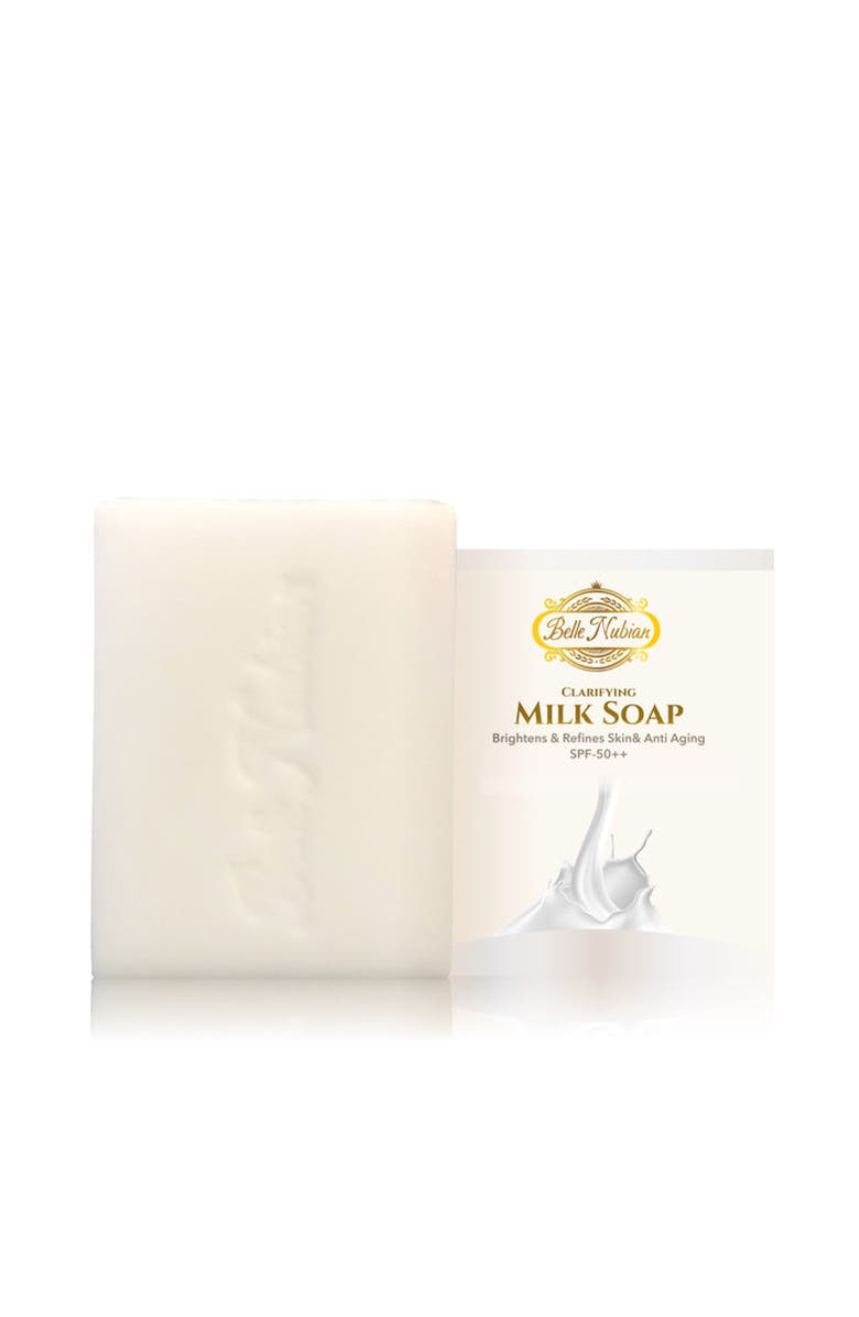 Belle Nubian Clarifying Milk Soap With Shea Butter And Spf 50, Main, color, 